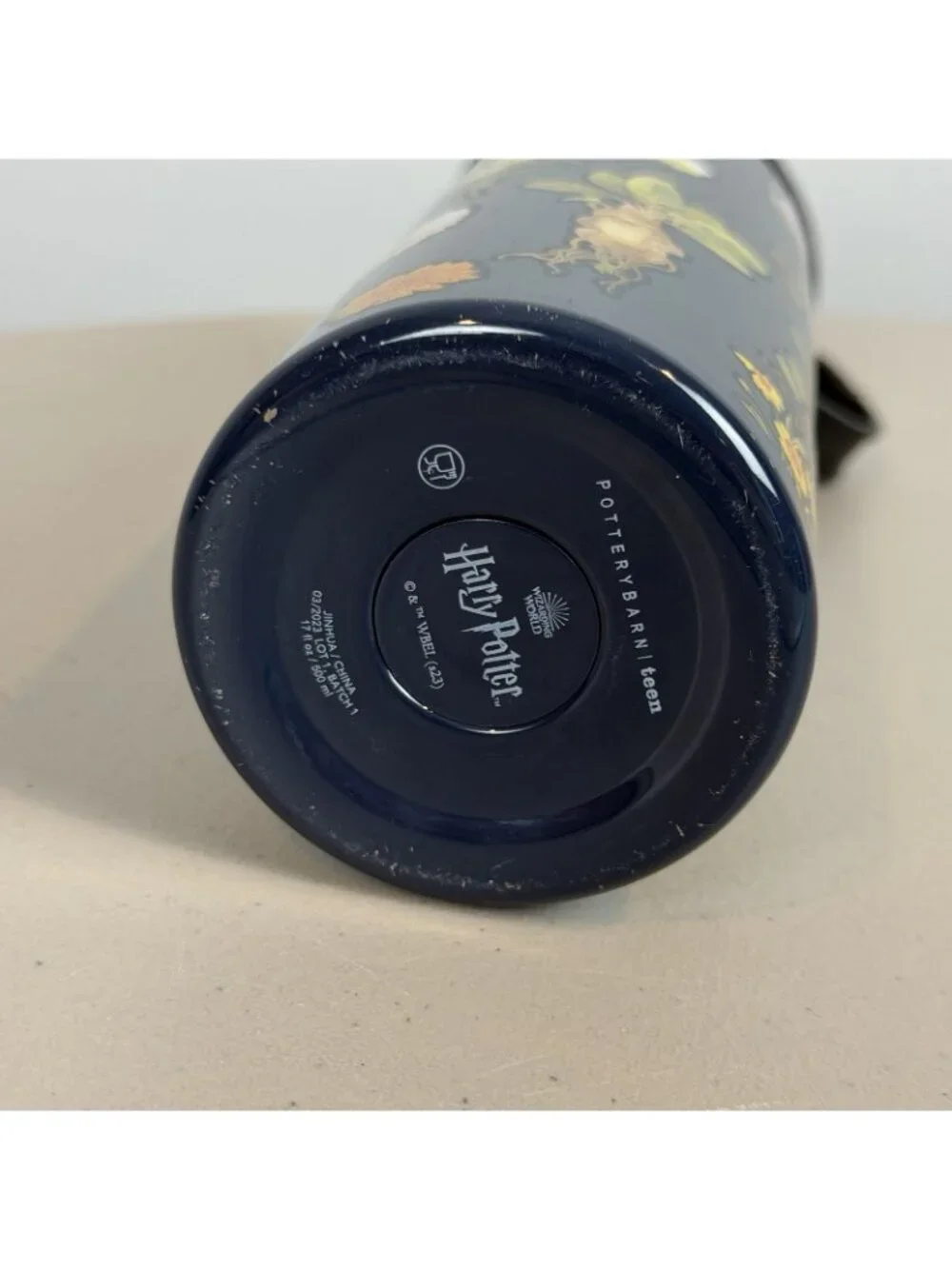 Pottery Barn Teen Harry Potter Herbology Insulated Water Bottle Used